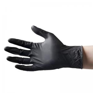 China High quality cheap hair salon hair dye hair color black white disposable Nitrile Gloves on sale