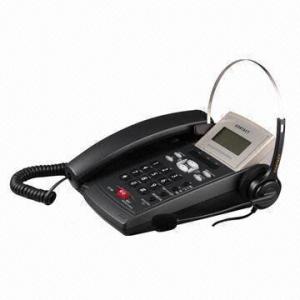 China Call Center Headset Caller ID Telephone, Able to Select Handset/Headset on sale