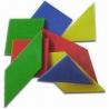 Buy cheap Hard Plastic Tangram with Four Colors, Measures 10 x 10 x 0.2cm from wholesalers