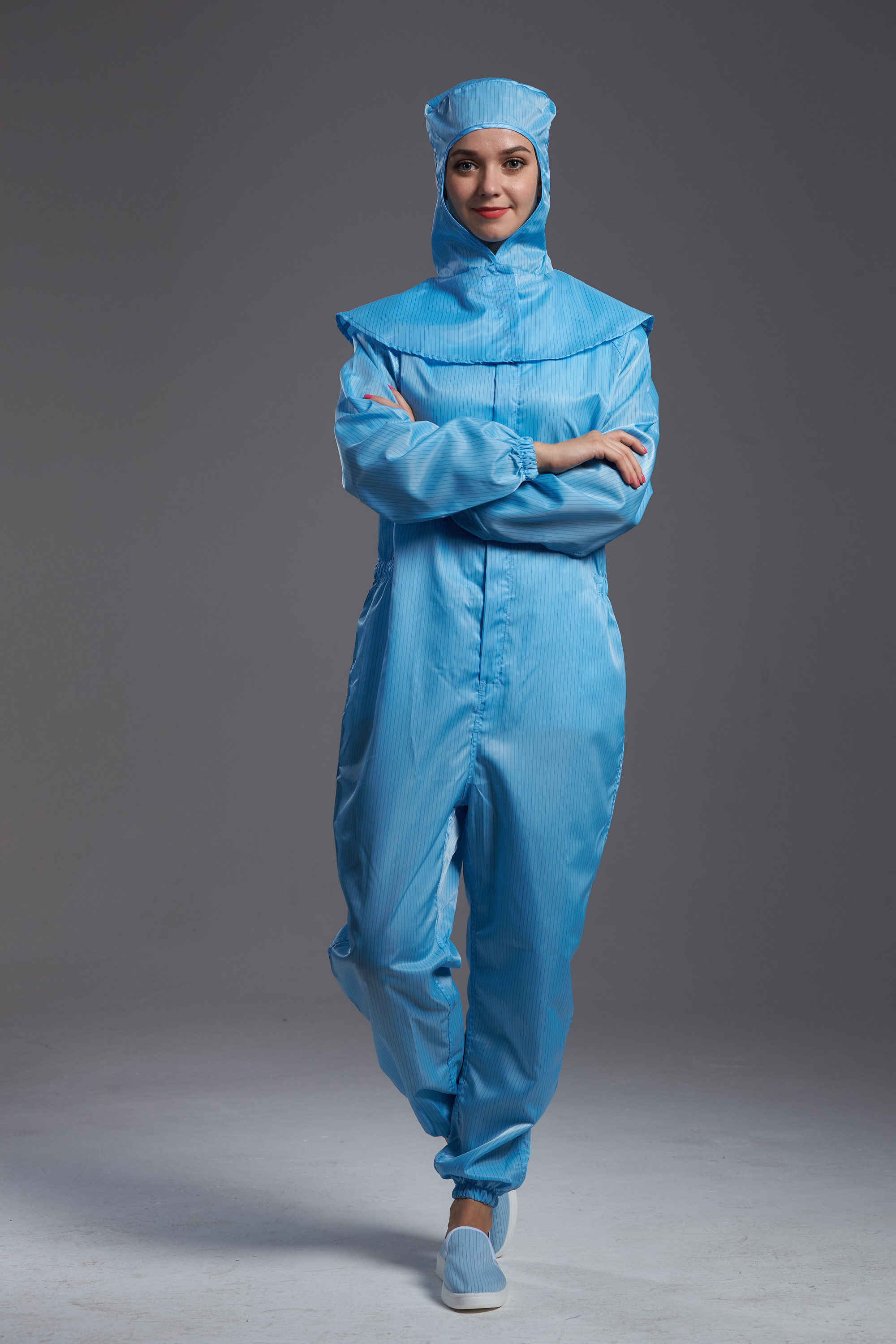 Best High Performance Anti Static Garments With 98% Polyester Fiber And 2% Conductive Fiber Material wholesale