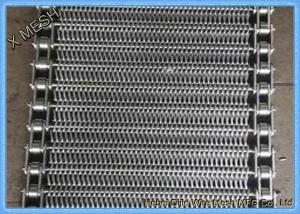 China 304 316 Ss Wire Mesh Conveyor , Stainless Steel Conveyors Food Processing on sale