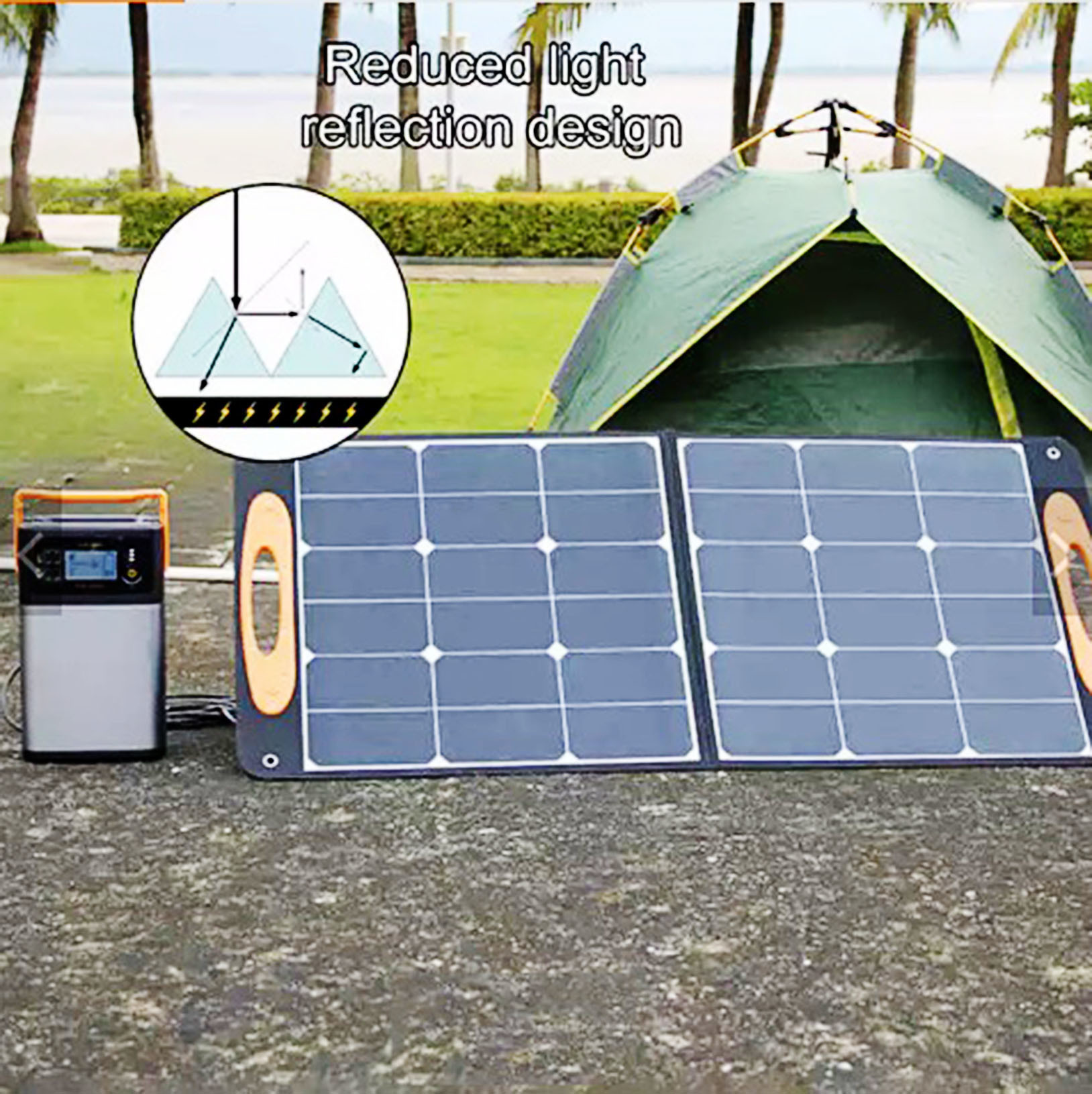 China Foldable Solar Panel Portable Mobile Phone Charger 540w For Laptop on sale