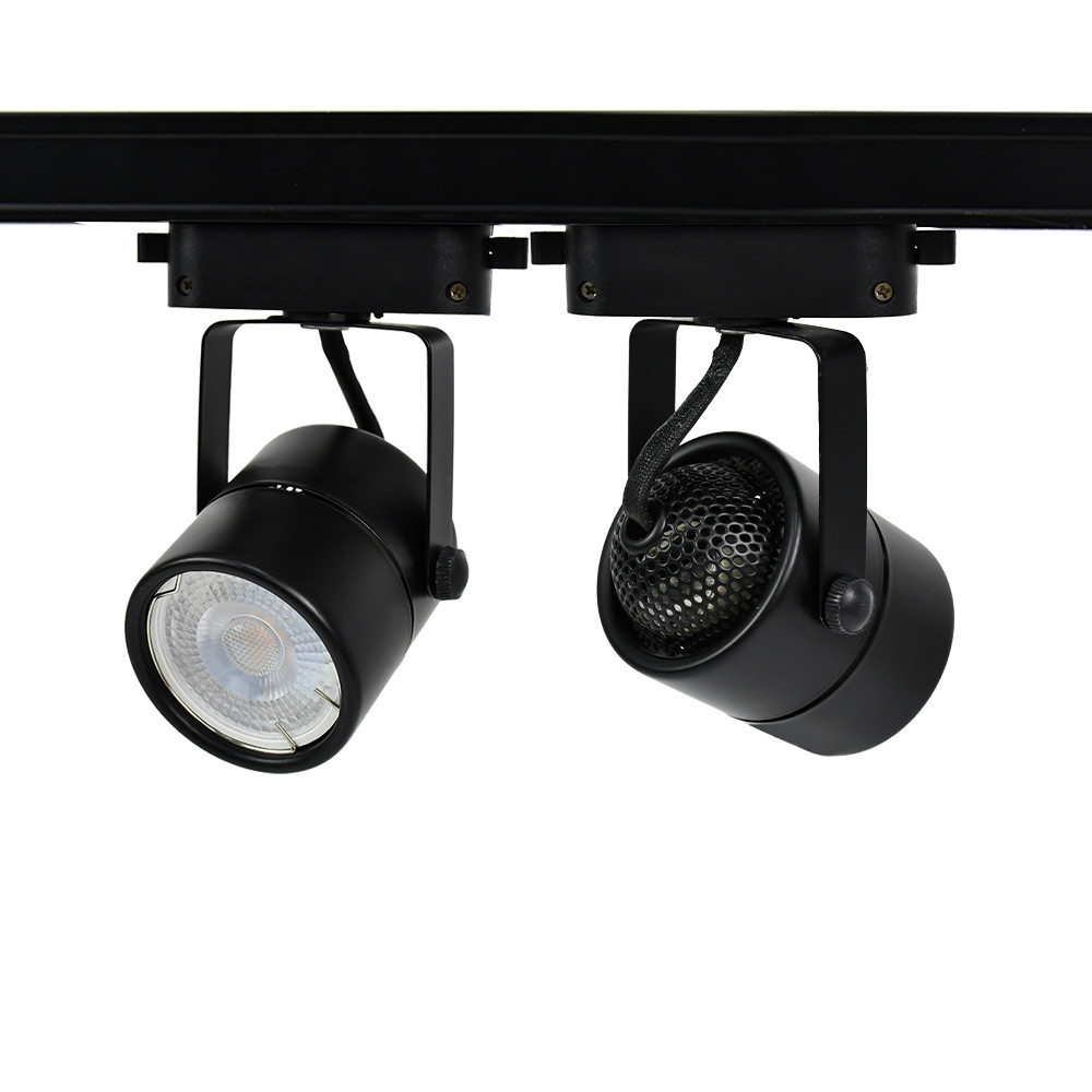 China Replaceable Light Source Lamp Cup Adjustable Angle Mr16/Gu10 Track Light Housing on sale