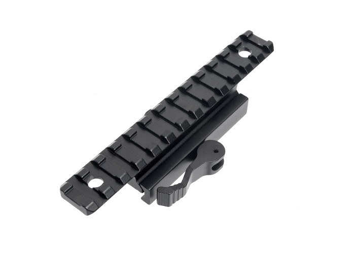 Best Tactical 20MM Quick Release Mount Adapter 13 Slots Fit 20mm Picatinny Weaver Rail Base / Hunting Accessories wholesale