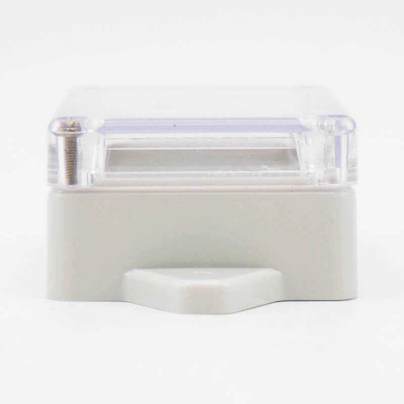 Best Weatherproof Electrical 83*58*33mm Wall Mount  wire junction box abs/pc transparent cover enclosure box wholesale