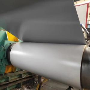 China 5-7micron Colour Coated Steel Coil Width 1000mm-1500mm on sale