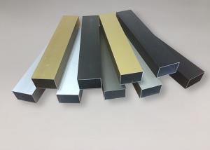 China Square Shaped Extruded Aluminium Tube Profiles With GB/T 5237 Standard on sale