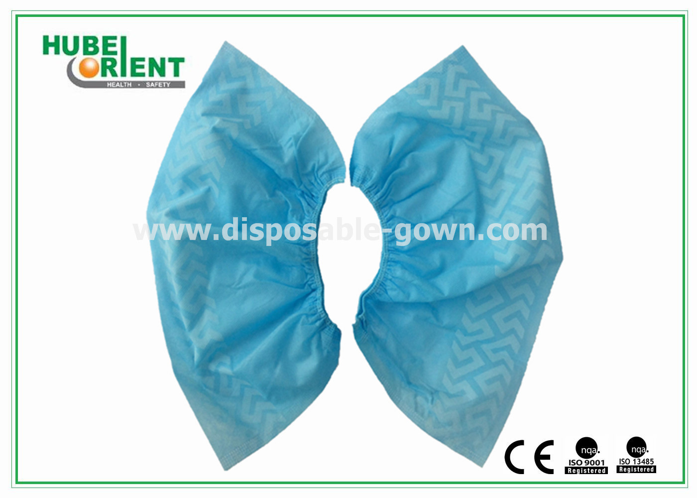 China Soft And Breathable Polypropylene Disposable Shoe Cover 16 Machine Made Or Hand Made / For Healthcare, Food Industry on sale