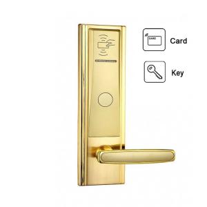 China Hotel 125khz Electronic Smart Door Locks. T5577 Rfid Key Card Lock on sale