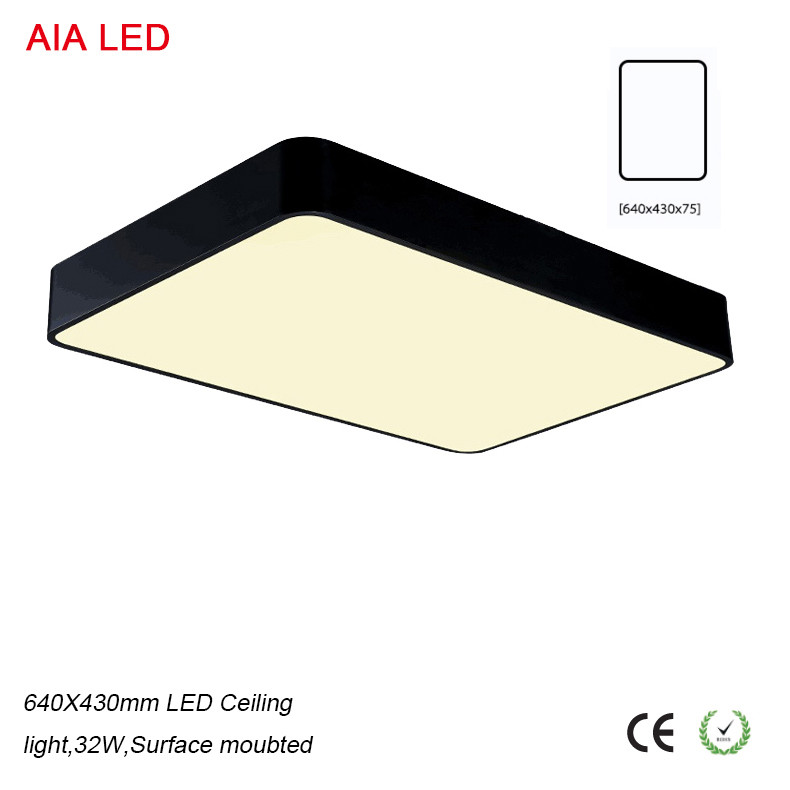 Best Square inside IP40 modern competitive price LED Ceiling lighting for clothing store wholesale