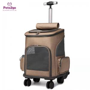 China L Nylon Backpack 2.4KG Pet Carrier Bag for Travel on sale