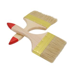 Best Easy To Clean Real Bristle Brush , Anti - Abrasive 100 Pure Bristle Paint Brush wholesale