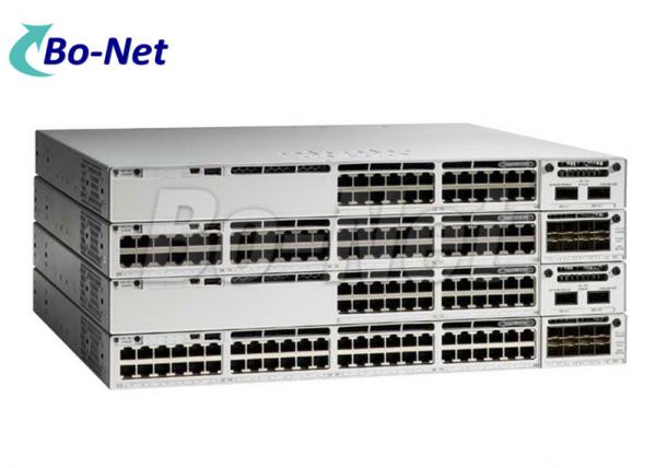 Cheap Cisco Gigabit Switch C9300-24P-E Switch network switch 9300 24-port PoE+ Network Essentials PWR-C1-715WAC for sale