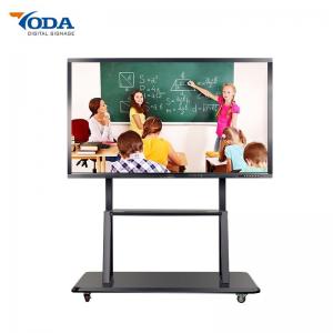 China Electronic All In One LCD Flat Panel Interactive Touch Screen Panel With Education Software on sale