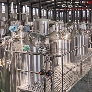 China 1000L 3 Vessels Beer Brewhouse Micro Brewery Equipment Cost on sale
