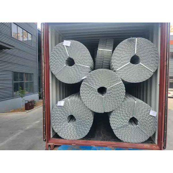 Galvanized Pipeline Reinforcing Mesh 25.4mm x 67mm ASTM A810