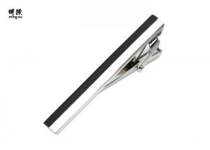 Best Lightweight Custom Engraved Tie Bar , 1 Inch Suit Tie Clip Wedding Use wholesale