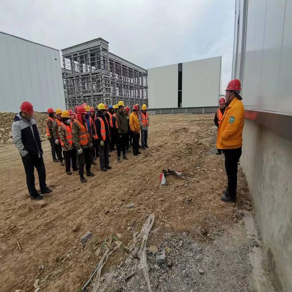 ASTM A36 Steel Structure Hangar 150m x 100m with 6.5m Eave Height