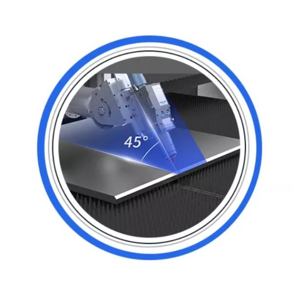 CNC Fiber Laser Metal Cutting Machine 6KW-36KW 12030TX Ultra Large Bevel