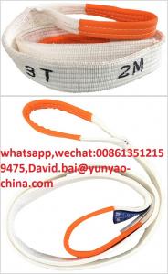 China trong Tensile Strength 3Ton 5Ton Lifting Endless High Tenacity Polyester Webbing Sling Belt on sale