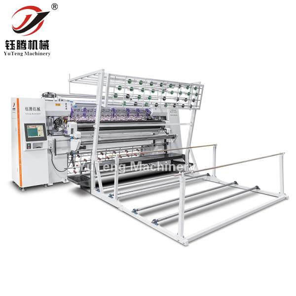 High Speed Computerized Quilting Machine Chain Stitch Multi Needle For Mattress