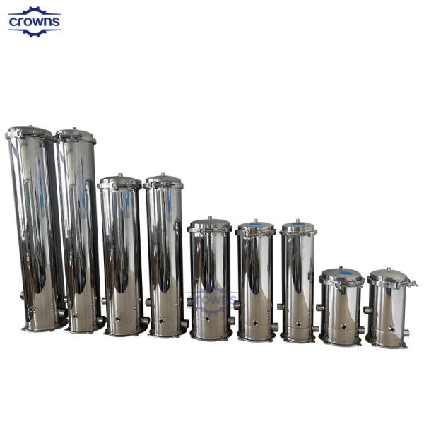 Stainless Steel Filter Housing Water Filter Housing High Pressure Filter Multi Cartridge Filter Housing