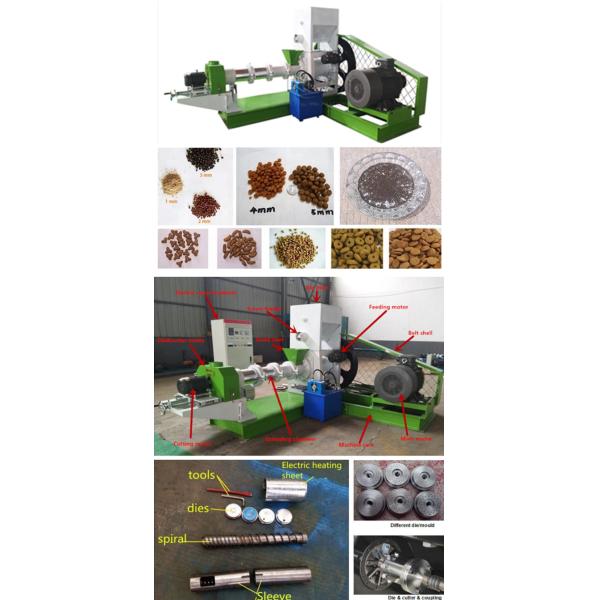 Low Consumption Fish Pellet Making Machine Abrasion Resistance Long Life