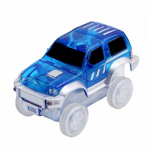 Best Custom LED Light Up Cars For Tracks Electronics Car Toys With Flashing Lights Fancy DIY Toy Cars Kid wholesale