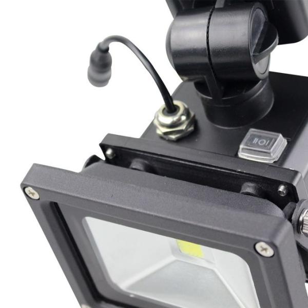 High Lumen COB Solar LED Flood Lights Motion Sensor CE ROHS Certification