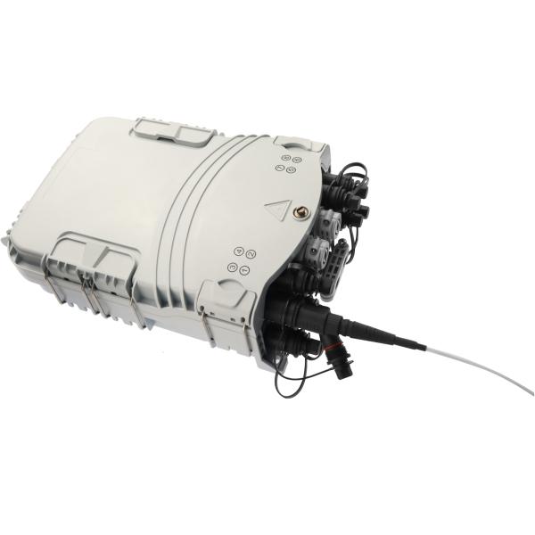 8 Core Waterproof Fiber Optic Distribution Box With Mini SC Adapter