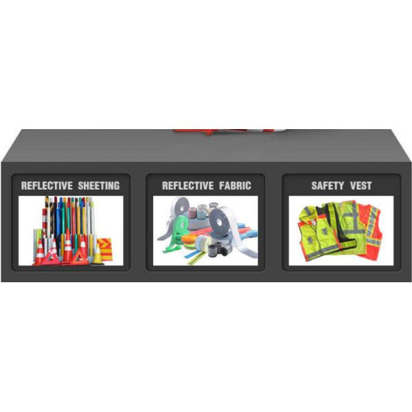 High visibility reflective stripe Glow In The Dark Ribbon / Reflective Piping / Reflective Yarn