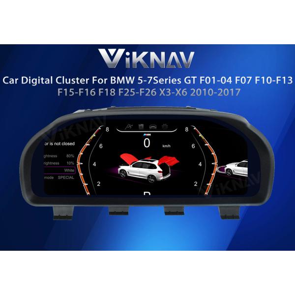 VIKNAV Car Digital Instrument Cluster For BMW 5-7Series GT F01-F04F10-F13 X3-X6 2010-2017