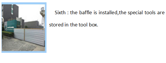 Customized Retractable without construction aluminium alloy flood baffle