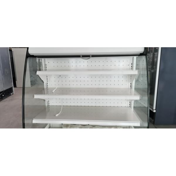 Grab And Go 70cm Refrigerated Curved Merchandiser Cooler White