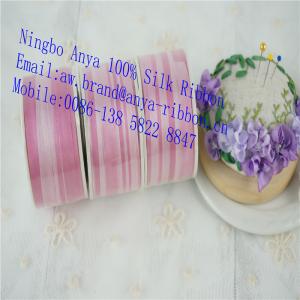 Best 7mm variegated silk ribbon,multicolor ribbon,rainbow 100% silk ribbon,ribbon,embroidery ribbon wholesale