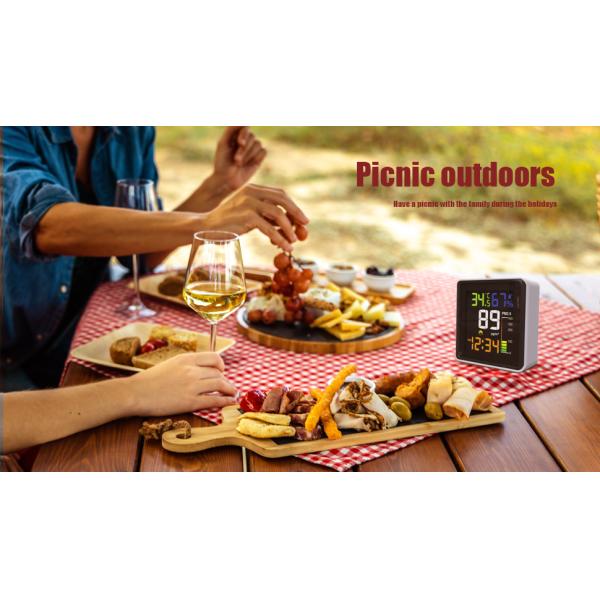 500ug/M3 Air Quality Meter Accurate Pm2 5 Air Quality Monitor With Humidity Sensor