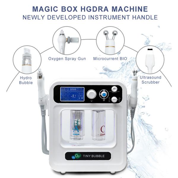 W04X Portable H2o2 Aqua Peeling Facial Cleaning Machine 4 In 1