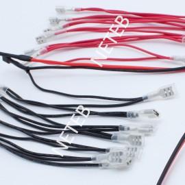 China LED lamp Wire with 6.4mm quick connector and spade type connector for LED light illuminate on sale