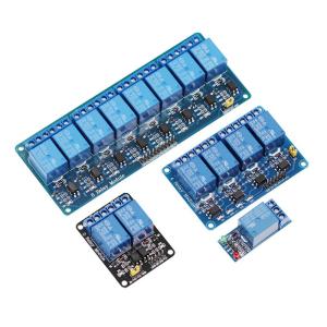 China High and Low Level Trigger 5V/12V/24V Shield for Arduino 1 2 4 6 8 Channel Relay Module on sale