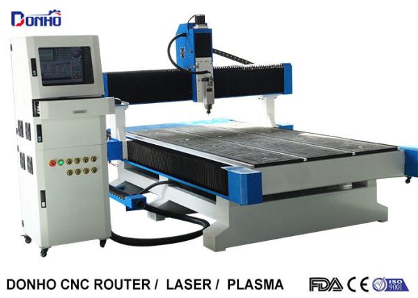 Cheap NC Studio Control System CNC 3D Router Machine with 6 Zones Vacuum Table for sale