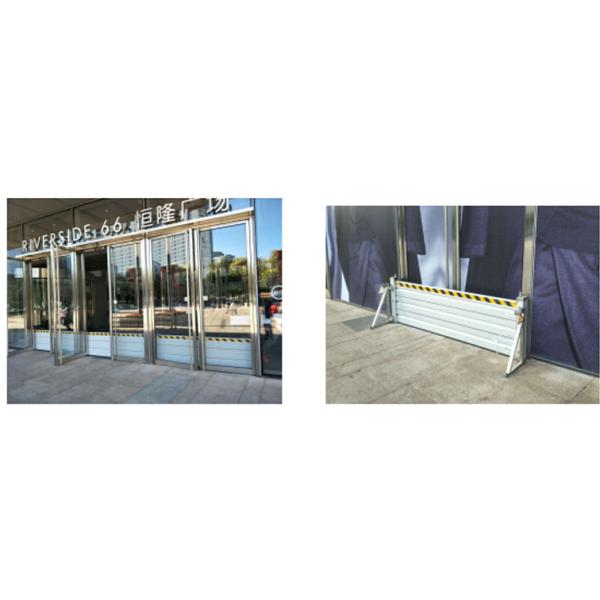 Customized Retractable without construction aluminium alloy flood baffle