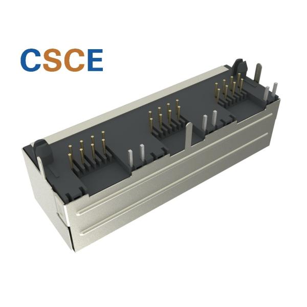 1*3 Port RJ45 Connector D Type RJ45 Modular Jack 8P8C RJ45 Connector