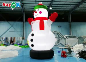 Best 210D Oxford Cloth Inflatable Christmas Ornaments For Activity Decoration wholesale