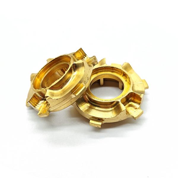 Irregular CNC Brass Parts Automotive CNC Mechanical Parts anodizing