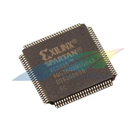 Cheap Xilinx Amplifier IC Chips Integrated Circuits XC2S15VQ100-5C Embedded FPGAs for sale