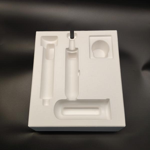 High-end High-speed Hair Dryer Set with White Sugarcane Pulp Wet-pressed Paper Pulp Molding Base - Thickened, Hardened, Drop-proof, Shockproof,