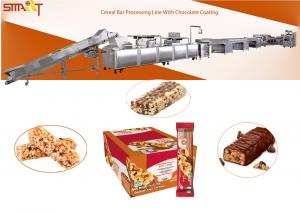 540mm 300kg/H Dry Fruit Bar Processing Line With Chocolate Coating
