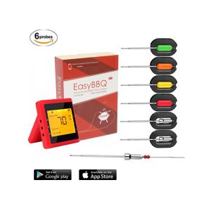 Best Professional Wireless Digital Bbq Thermometer , Bluetooth Bbq Smoker Thermometer wholesale