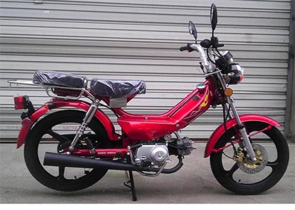 Cheap Two Seat Real Leather Mini Motor Scooter ,  Low Noise Small 50cc Dirt Bike for sale