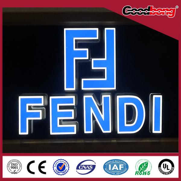 Customized Outdoor large LED channel letter material sign for company logo